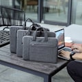 Miniatyrbild 11 av 11: Slim Notebook Portfölj Handväska Business Väskor för 13-15,6 tum bärbar datorväska Stänksäker bärbar med axelbälte Blue 13 inches
