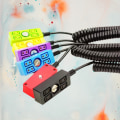 Miniatyrbild 7 av 11: D-tap till 4-portars D-tap lindad kamera Power D-TAP fördelarsladd Dtap splitteradapterkabel med 1/4 skruv Red