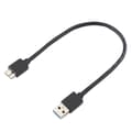 Pikkukuva 4 / 7: USB 3.0 Type A - USB 3.0 B -urossovitinkaapeli datakaapeli 0.5m
