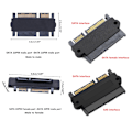 Miniatyrbild 2 av 11: Kvalitet SFF 8482SAS till SATA22PIN Adapter Card Converter för enkel dataöverföring Lätt och kompakt adapterkort A