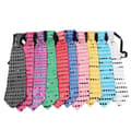 10 st/set LED-slips Lysande Slips Självlysande Slips Blinkande Slips Förknutna Slipsar Paljettslips Förknuten Slips