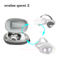 Miniatyrbild 2 av 11: Bärbar förvaringsväska VR-tillbehör för Oculus Quest 2 VR-headset Resebärare för case EVA-förvaringslåda för Oculus Ques