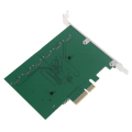 Miniatyrbild 7 av 11: PCI-E till PCI-E Adapter 1 till 6 PCI-Express Slot 4x till 16x USB 3.0 Special Mining Riser Card Pcie Extender för BTC Mining