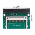 Miniatyrbild 10 av 10: CF till IDE Compact Flash-kortadapter Startbar 40-pin CF till IDE 3,5" HDD hårddiskkonverterare Adapter 3,5" hankontakt