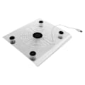 Miniatyrbild 5 av 8: Laptopkylare USB -kylning Stor fläkt LED Light Cooler Base Pad Stativ för 15" PC Notebook