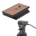 Miniatyrbild 2 av 8: Stativ Snabbkopplingsplatta Skruvadapterfäste för huvud för YUNTENG 288 DSLR Cam
