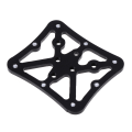 Miniatyrbild 8 av 9: Cykelpedaladapter Plattform Cykling Aluminiumlegering Clipless för Shimano SPD, för titan/röd/svart Titanium