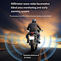 Miniatyrbilde 10 av 10: Motorsykkel Blindsonemonitorering BSD Avstandsassistent Millimetersensor