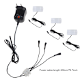 Miniatyrbild 4 av 11: Dummy Battery Eliminators 3V-12V Justerbar power för LED-ljus Byt ut 2-8st 1,5V LR14 AM2 C batteri UK