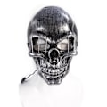 Miniatyrbild 1 av 10: LED Glödande Masker Skull Shape Ljusmask Dansfester Bar Dance Mask PP Masker