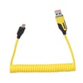 Miniatyrbilde 1 av 10: Rask Type C+USB til Type C Uttrekkbar Data Synkroniseringskabel Ledning 65W Lading