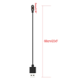 Miniatyrbild 4 av 11: Slitstark laddningskabelhållare Power Sladd Adapter Dock Magnetisk fäste Stativ för Ezon R3 för Smart Watch