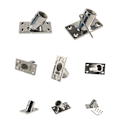 Miniatyrbillede 3 af 8: Kraftig Stål Flange Base Skinne Rustfrit Stål Flange Rør Rektangulær Støtte