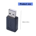 Pikkukuva 5 / 9: USB - Type C -virtalataussovitin, naaraspuolinen USB C -liitin, virtalähde