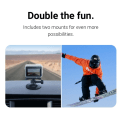 Miniatyrbild 4 av 7: Flexibelt självhäftande fäste Stark Bas Mjuk Silikon Action Kamera Bas För 360 GO3 X3 Link GO2 ONE X2 Tillbehör