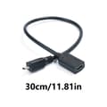Miniatyrbilde 4 av 7: Type C til Mini USB 8Pin OTG Adapterkabel USB3.1 Hunn til Mini USB 8 Pin Hann