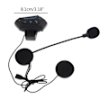 Pikkukuva 5 / 10: Stereo Bluetooth-yhteensopiva Intercom Kypäräkuuloke Langaton Interphone Musiikki