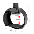 Miniatyrbild 5 av 7: S-R1 Round Shape Flash Head Adapter för V860II V850II TT685 TT600 Series Kamerablixt /för AK-R1 Round Head Accessories