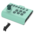 Miniatyrbild 11 av 11: Arcade Console Game Joystick Rocker BT Wire Connection Controller för Switchar Game Controller Board Black Green