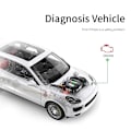 Miniatyrbild 9 av 11: OBD2 Automatisk Diagnostisk Scanner Bilkodläsare för Läsa & Radera Felkoder