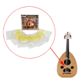 Miniatyrbild 2 av 11: Oud-strängar klar nylon Silverpläterad kopparlegering lindad Normal spänning Oud-strängar Set Ersättning Oud-tillbehör