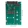 Miniatyrbild 10 av 10: M.2 NGFF eller mSATA till Sata Adapter 2-i-1 NGFF eller mSATA Converter Reader Card Converter 2,5 tums hårddisk, Stöd Sata