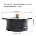Miniatyrbillede 5 af 11: 3D Printer Dele 36mm Motor Ekstruder Stepper Motor Højhastigheds Print Kit