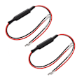 Miniatyrbillede 3 af 7: 2 stk. Motorcykel LED Blinklys Indikator Lys Cement Belastningsmodstande Adapter