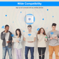 Miniatyrbild 5 av 11: 5G Wifi-signalförstärkare Long Range Wifi Repeater Wi-Fi Network Extender 1200Mb 5Ghz trådlös wi-fi-booster Black US