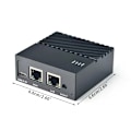 Miniatyrbild 10 av 10: Nanopi R4S Mini Router 1GB/4GB LPDDR4 CNC Full Metal för Shell RK3399 Dual Gigabit Ethernet-port för IOT NAS för Smart H