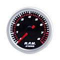 Miniatyrbillede 4 af 6: 52mm Omdrejningstæller Sensor Timetæller 0-8000RPM Vandtæt Timetæller Måler 12V