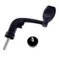 Miniatyrbild 5 av 9: Universal power av plast för fiskerullar Vev Rock Arm Spinning Wheel Grip