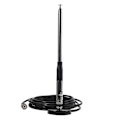 Miniatyrbild 1 av 11: 27MHz 130CM/51.18tum CB Radio Teleskopantenn BNC Hankontakt Radioantenn för Kenwood för ICOM IC-V8 IC-V80 IC-