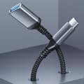 Miniatyrbillede 3 af 9: Multifunktionelt USB C OTG-kabel Link Mus Flashdrev til Type C Telefoner Tablets