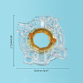 Miniatyrbild 5 av 11: 1st åttakantiga/fyrkantiga/runda ringar Joystick Gate Restrictor DIY Video Arcade Game Machine Stick Door GT-Y Joystick del Square