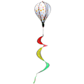 Miniatyrbild 11 av 11: Varmluftsballong Vindspinnare Regnbåge Pinwheel Vindstrumpor Spiral Väderkvarn för Utomhus Trädgård Yard Gräsmatta Dekoration Present 17