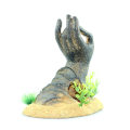 Miniatyrbild 4 av 5: Akvarium dekoration Bodhisattva Hand Staty Fisk för tank prydnad Betta Fisk Tillbehör Vattenlevande grottor Fisk Hideo