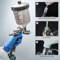 Miniatyrbillede 6 af 7: Erstatningsfilter Malingsfilter Gravity Spray Filter Filtersier