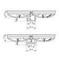 Miniatyrbild 4 av 7: Mobula8 85 mm Micro FPV Frame 2 tum propellrar för 2 tum 702/703/802/1002/1102/1103 borstlös motor