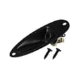 Professionell Båtstil 1/4\" Gitarr Pickup Output Input Krom Jack Plug Socket för Strat Elgitarrdelar