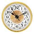Miniatyrbild 10 av 11: Classic Clock Craft Insert Clocks Movement Quartz Diameter 70mm Antal null - 4