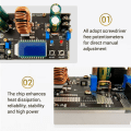 Miniatyrbild 3 av 11: Solarladdning SJ20 300W Synchronous Rectification 20A Automatisk Step Up and Step-down power med display Without display