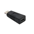Universal Adapter Mini USB Hona till Typ C Hane Konverterare för Surfplatta Smartphone Stöd Laddning Dataöverföring Adapter