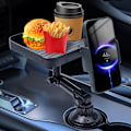 Miniatyrbild 10 av 11: Multifunktionell Bilmuggshållare 360 Roterande Justerbar Bilmuggshållare Expander