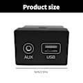 Miniatyrbilde 5 av 11: Auto Lydfrekvens USB AUX-port Adapter Enhet 96120D3500 96120-D3500