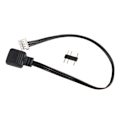 Miniatyrbild 11 av 11: För Coolmoon Fan Controller Adapter Kabel Liten 4Pin/6Pin till 5V ARGB 3Pin Converter Kabel 4pin/6Pin Controller Adapter 6pin