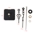 Miniatyrbild 2 av 11: DIY Quartz Clock Movement Silent Kit Set Batteridriven mekanism för inomhus utomhus för tidsklockor användning null - 48