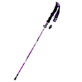 Miniatyrbild 1 av 11: Walking Stick, justerbar hopfällbar utdragbar käpp, lätt flexibel gånghjälp hopfällbar käpp Short Purple