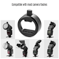 Miniatyrbild 2 av 7: S-R1 Round Shape Flash Head Adapter för V860II V850II TT685 TT600 Series Kamerablixt /för AK-R1 Round Head Accessories