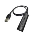 USB Ljudkort Virtuell Kanal för Hörlurar, Bärbara Datorer, Spel Plug and Play